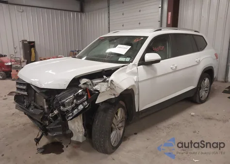 2019 Volkswagen Atlas 3.6L V6 Se W/Technology z USA, uszkodzony, nr VIN 1V2UR2CA3KC543673